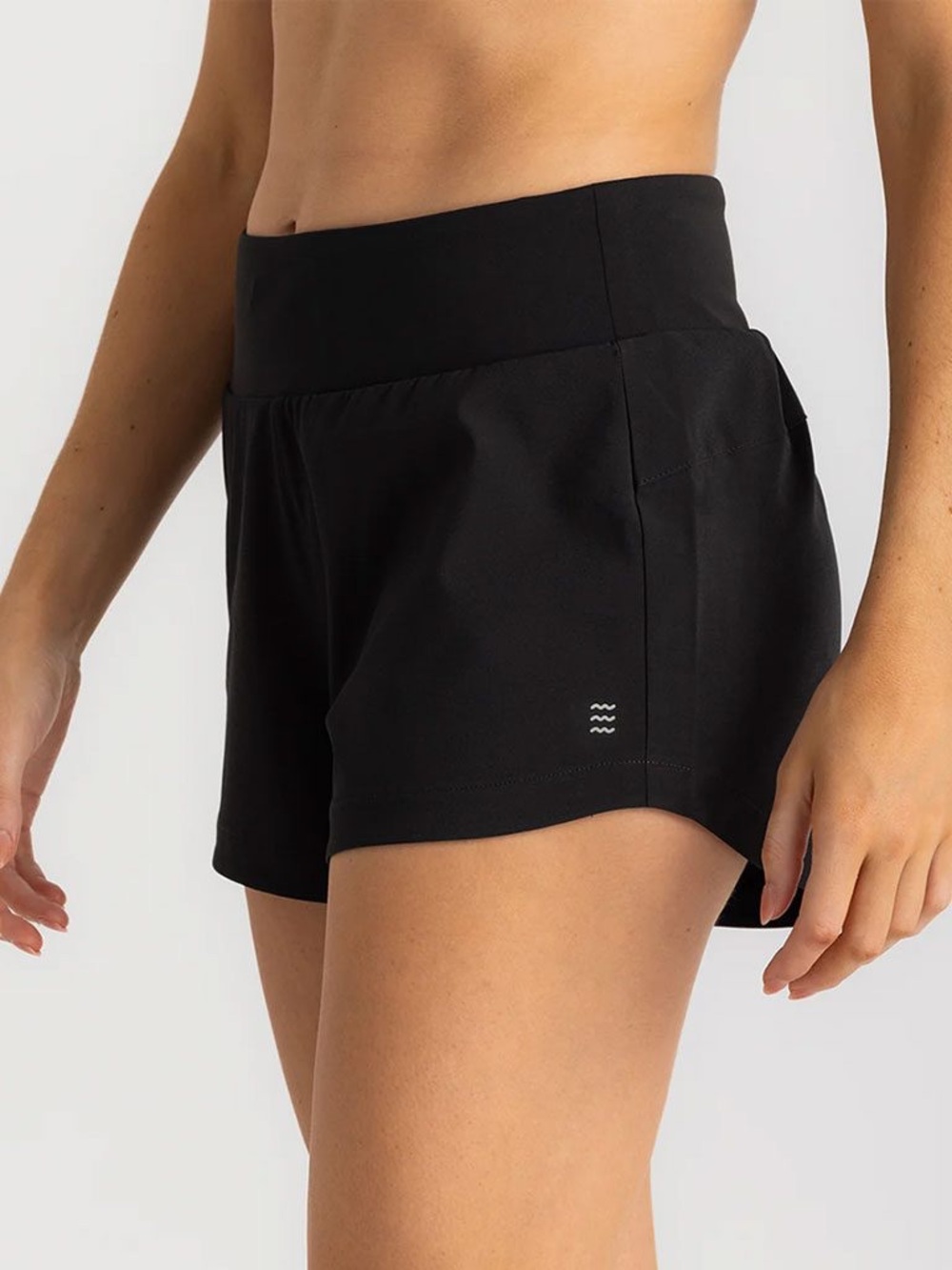 Free Fly Women's Black Performance Shorts NWT